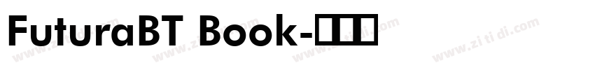 FuturaBT Book字体转换